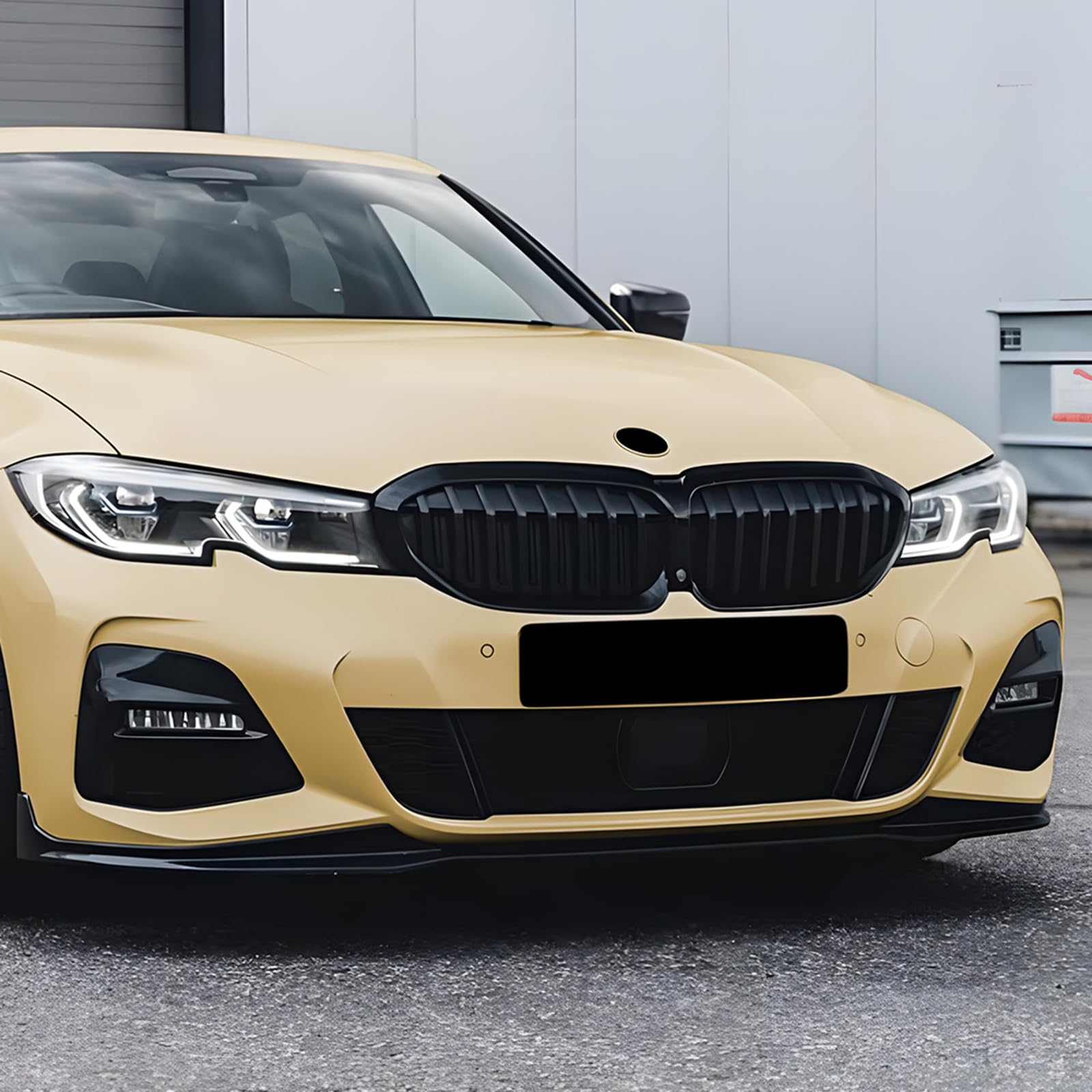 Amazon | 光沢ブラック フロントバンパー キドニーグリル BMW 3